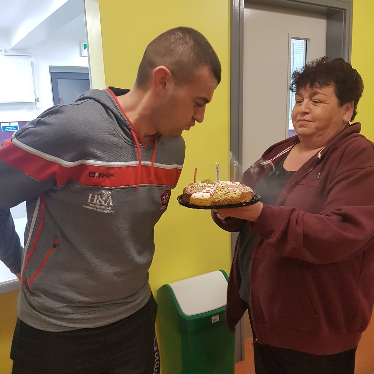 fairhillYC's tweet photo. Happy Birthday Fearghal! Best volunteer ever! https://t.co/C505u0CUD9