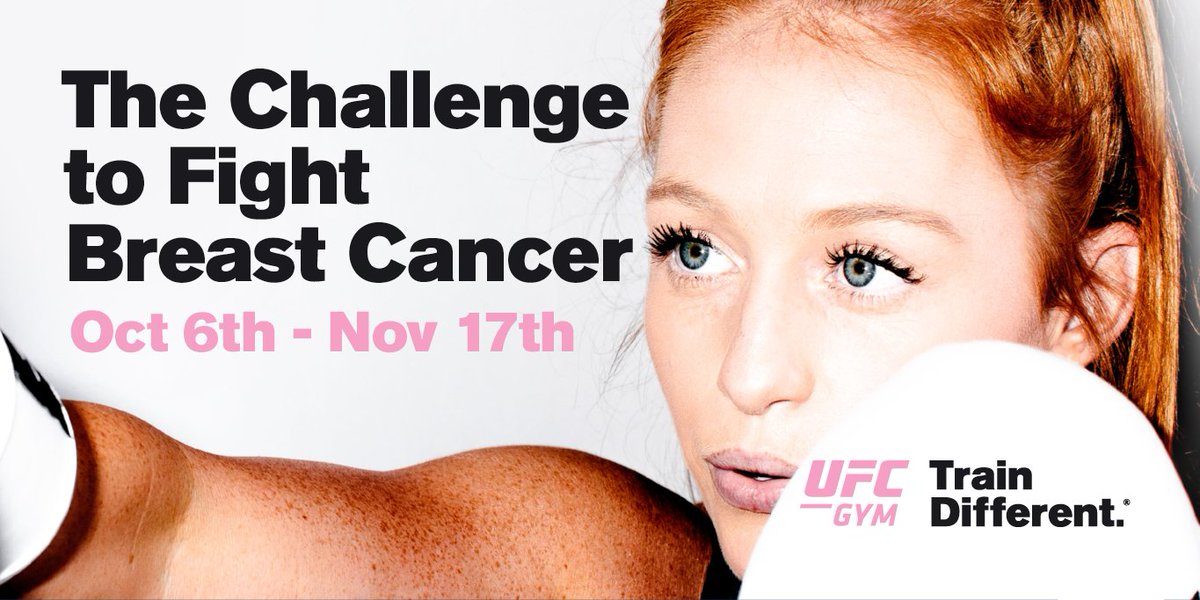 UFCGYM's tweet photo. UFC GYM and @YSCBuzz are partnering on The Challenge to Fight Breast Cancer π Starts October 6th, sign up now! Find out more: https://t.co/JsSnzlbczg. Signature clubs only.
#ufcgym #boxing #mma #ufc #fitnesschallenge #ufcgymchallenge #breastcancerawareness https://t.co/TnuZ6PBW71