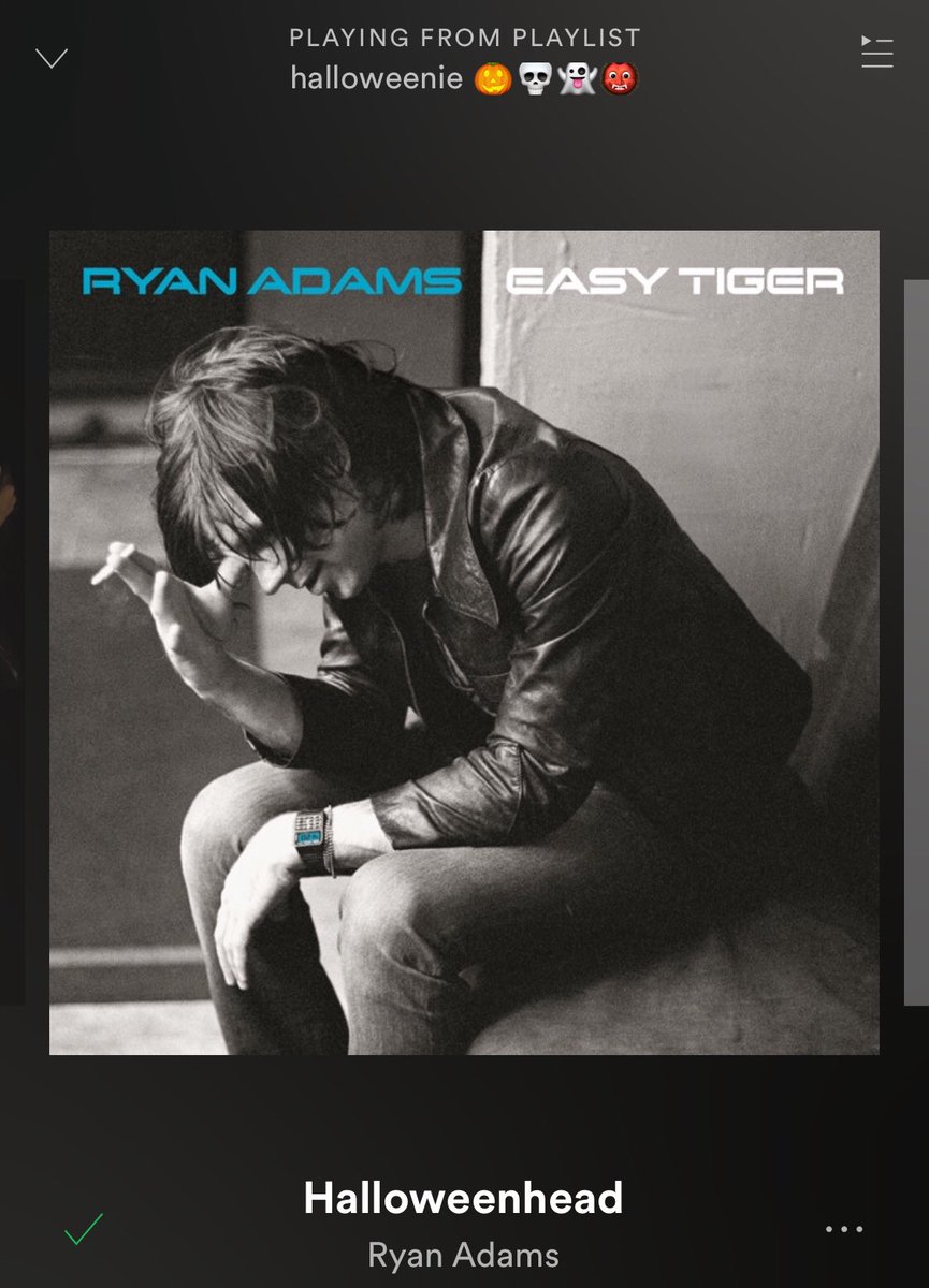 briecheeeese's tweet photo. In honor of my absolute favorite holiday, I’m sharing a favorite Halloween themed/spoopy song everyday (if I remember to lol) in October. The first song is “Halloweenhead” by Ryan Adams. https://t.co/2VlR6XjBAU https://t.co/dIoLysbGpd