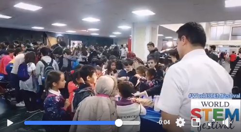 WorldSTEMFest's tweet photo. World STEM Festival başladı.

@WorldSTEMFest #WorldSTEMFestival
https://t.co/9wsMjyQOnb https://t.co/wSXdw5OQo8