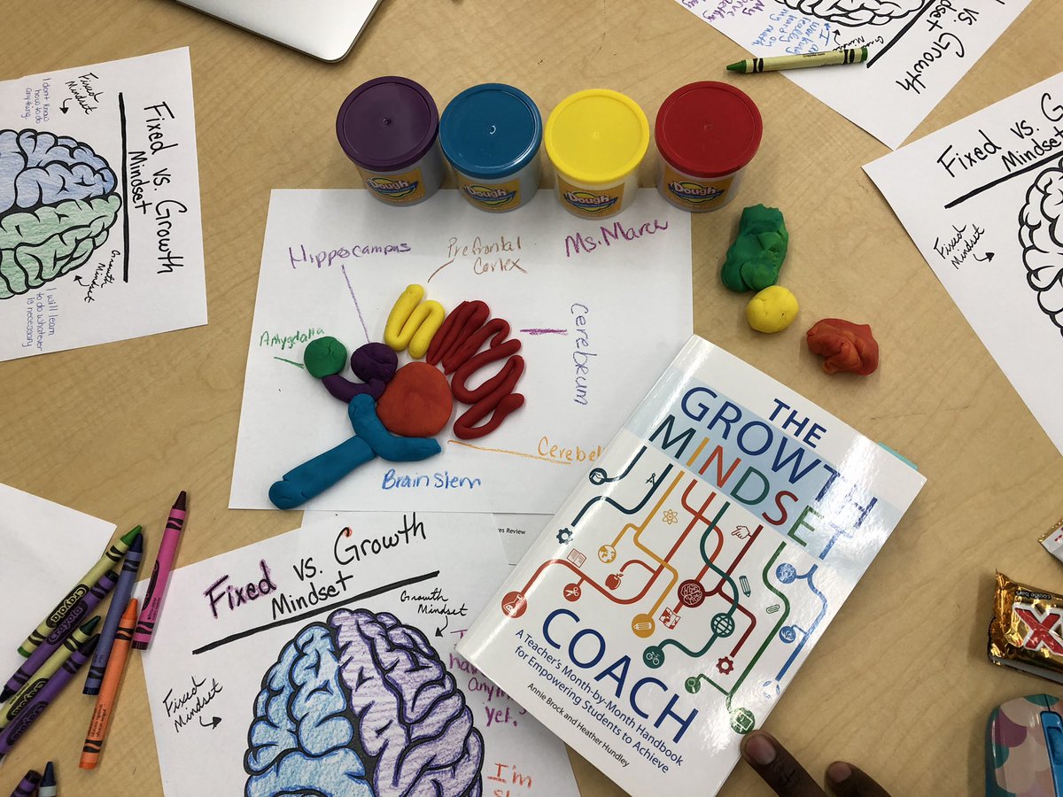 Pinderhughes28's tweet photo. Wrapped a great session on developing a growth mindset as teachers! It was so much fun building models of brains! @BaltCitySchools https://t.co/6nHDt3N0SE