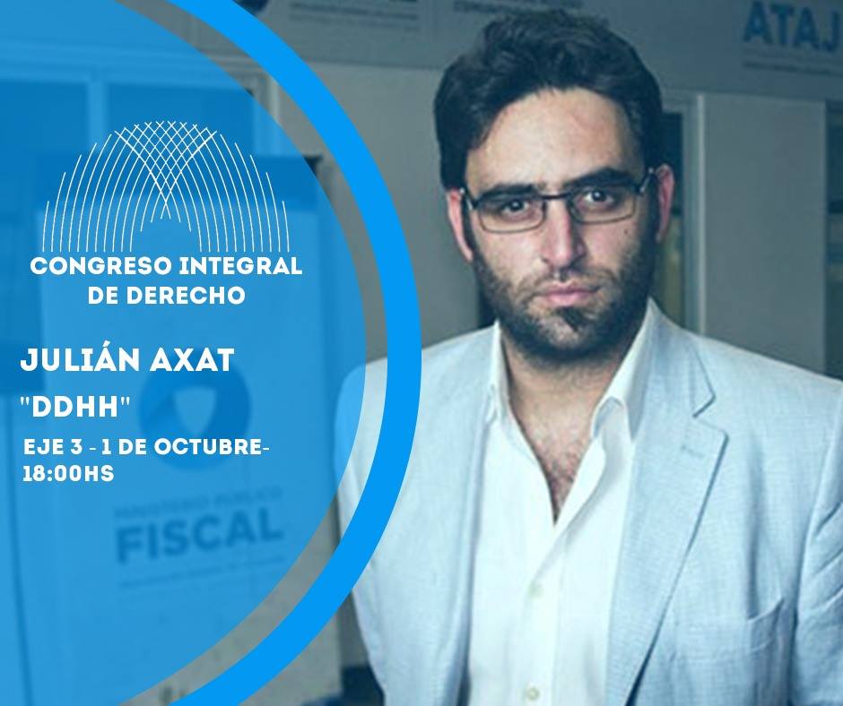 CidDerecho's tweet photo. En breve arrancamos con el panel 3 de este primer día de este #CID2018
La temática serán los Derechos Humanos en la actualidad de nuestro país. Estarán presentes @pietragallahora , @julianaxat , Aníbal Hnatiuk y Carolina Varsky
Lxs esperamos! https://t.co/SmuGCEZaZZ