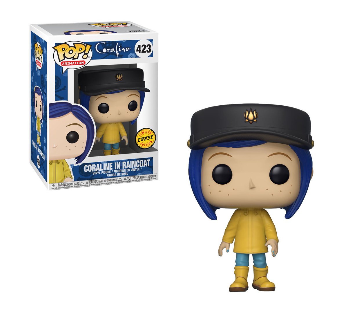 OriginalFunko's tweet photo. RT &amp; follow @OriginalFunko for a chance to WIN a Coraline in Raincoat CHASE Pop! https://t.co/3xu80ix4Hq