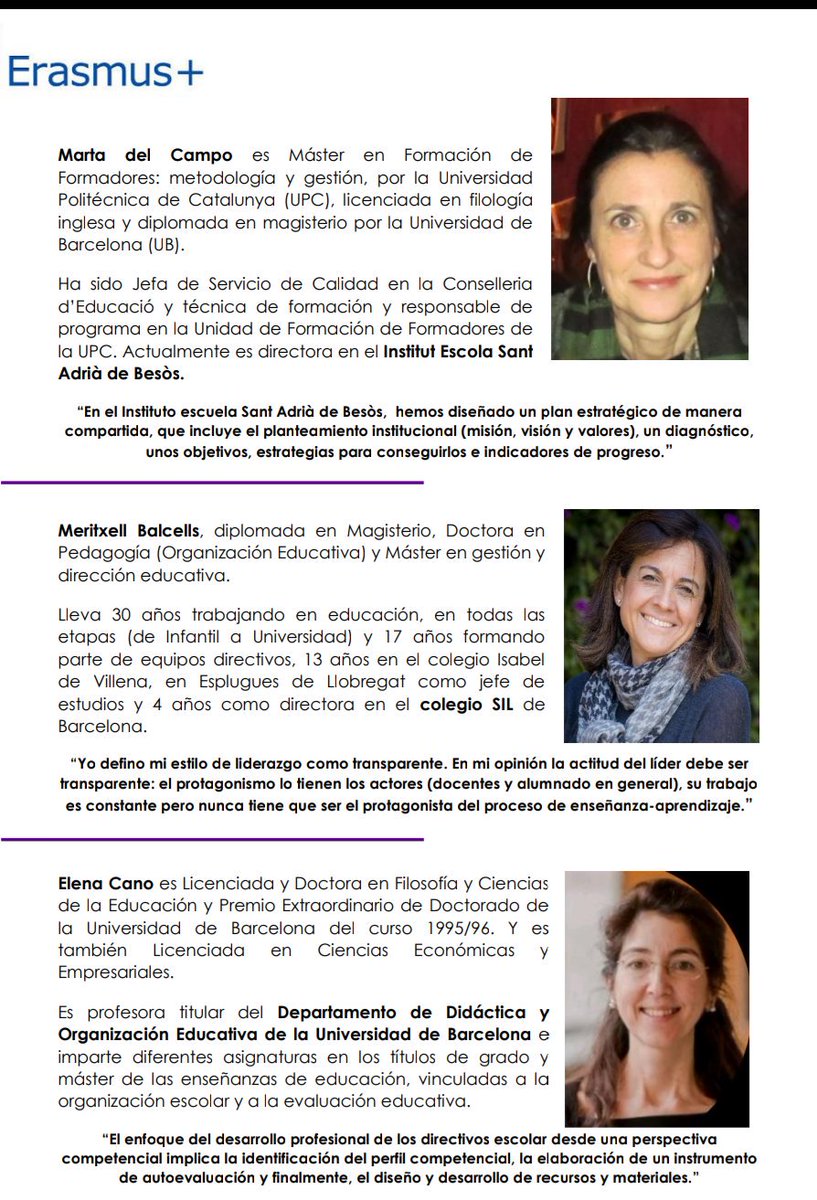 mmprofuture's tweet photo. El liderazgo educativo: desafíos principales para la escuela del siglo XXI. Jornada en Barcelona #trainlead @Train_LeadEU #ErasmusPlus #liderazgo #learningbydoing #yourgrowthourchallenge @EUErasmusPlus @ErasmusPlusProj @Erasmus_Project https://t.co/iDHxjtvXh1