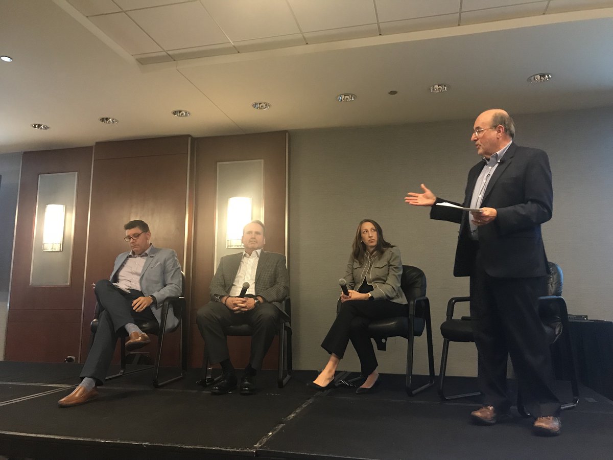 Panel Discussion: Disruptive Innovation in Distribution and Logistics with fascinating insights from <a href="/bob_ferrari/">Bob Ferrari</a>, Jennifer Homme of <a href="/WonderWorkshop/">Wonder Workshop</a>, <a href="/ehernandez64/">Ernie Hernandez 🚀⚡️All-In EVs</a> of <a href="/WestgateResorts/">Westgate Resorts</a>, and <a href="/MattYearling/">Matt Yearling</a> of @pincsolutions. #APICS2018