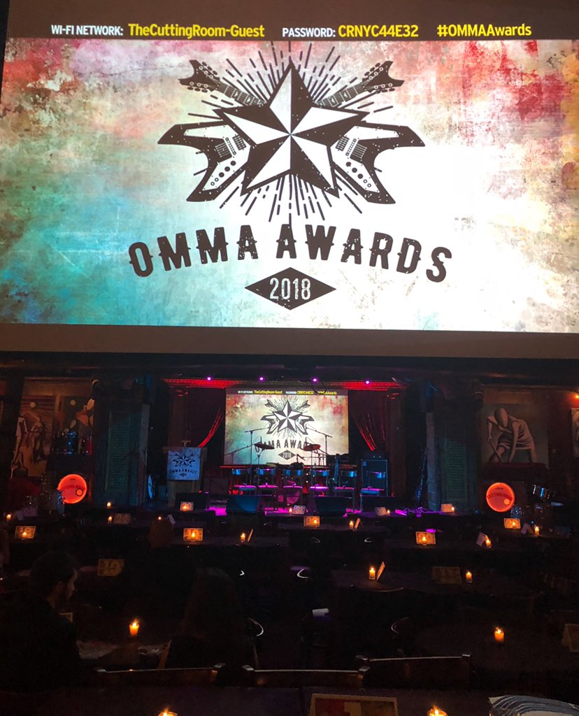 mikepenney's tweet photo. At the #ommaawards.  We have 2 finalists this year. https://t.co/SCUU1W1Ute