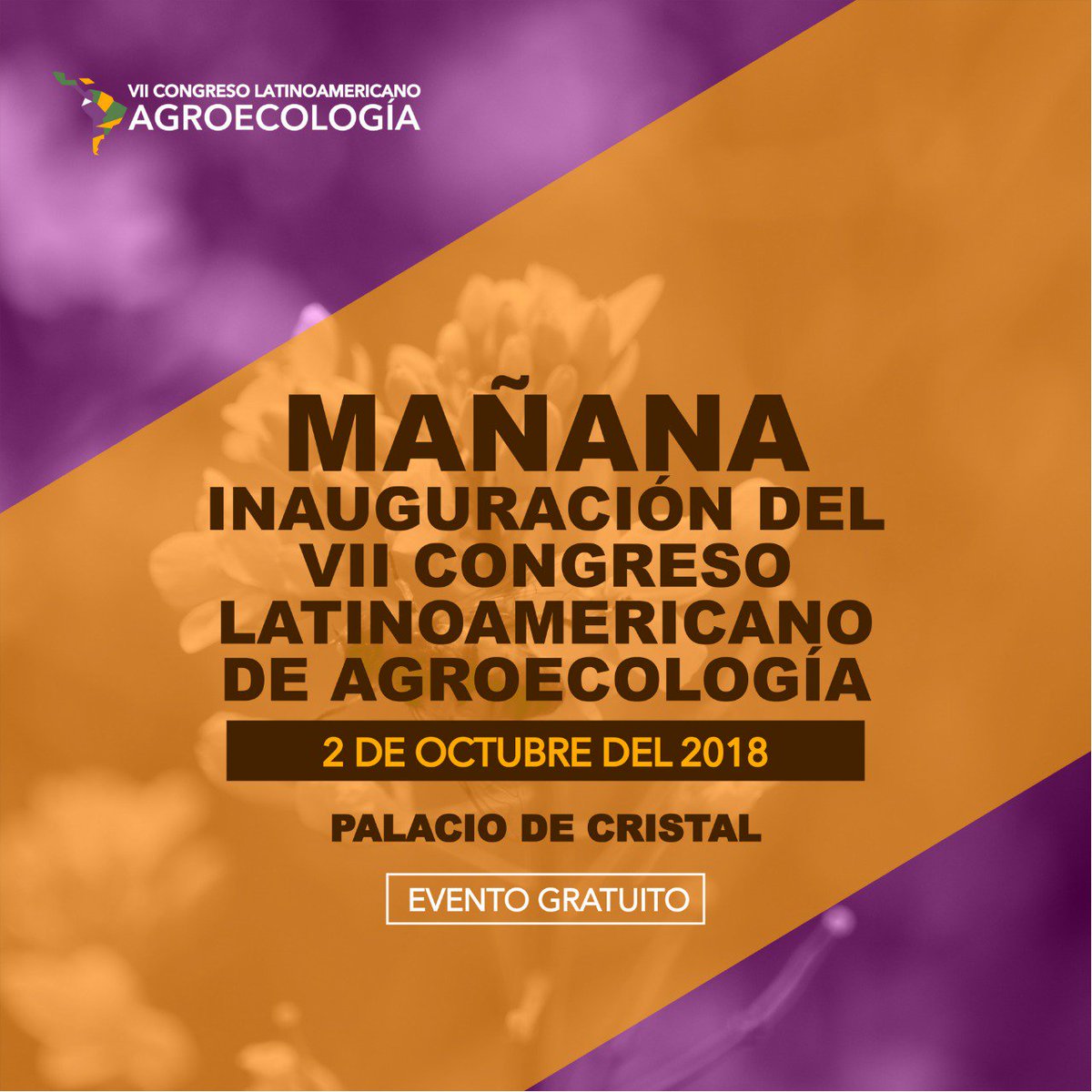 VII Congreso Latinoamericano de #Agroecologia2018 tweet media