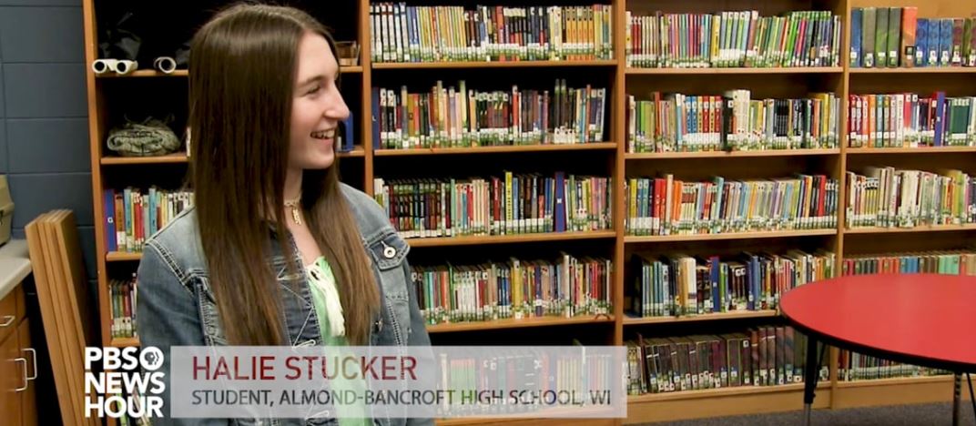 PBSWisconsinEdu's tweet photo. Wisconsin students are #EngineeringOurWorld and reporting on it too! Check out this report from the Almond-Bancroft Student Reporting Lab on the awesome energy efficiency research coming out of @UWStevensPoint
https://t.co/py3MyBwh0g
@reportinglabs @AlmondBancroft https://t.co/xvJXzADRwB