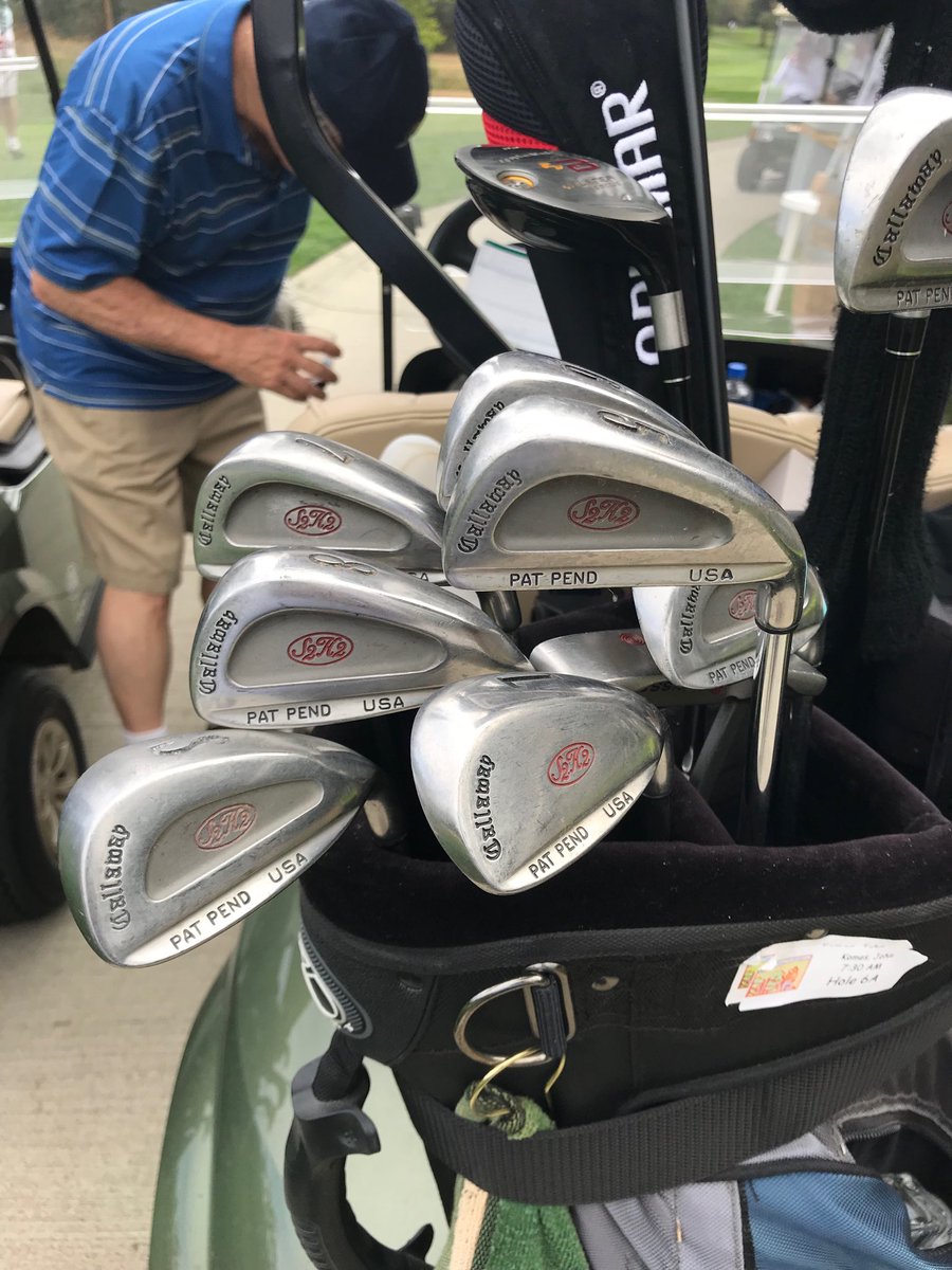 OlinBrowne's tweet photo. Playing @winetowater with the @FloraSprings guys and look what I found @CallawayGolf #S2H2 https://t.co/2yfKZDYdmk