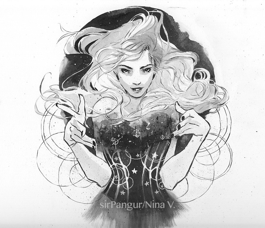 My ink journey began with inktober tho :D So good luck everyone who's participating! ? 