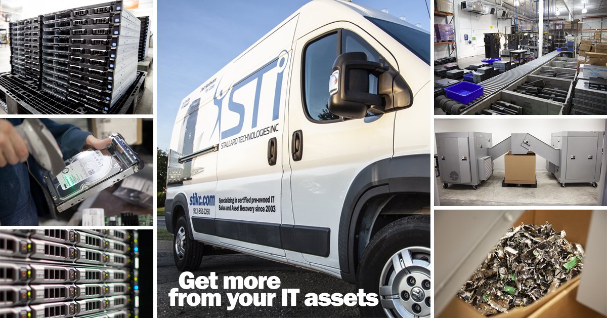 STI_KC's tweet photo. At STI, our customer obsession and passion for high-quality services and products motivate us to always give our best.  Discover our wide-range of Asset Recovery &amp; Data Sanitization/Hard Drive Destruction services at https://t.co/yRmVkhycGv
We look forward to hearing from you! https://t.co/zfaYNpKoKr