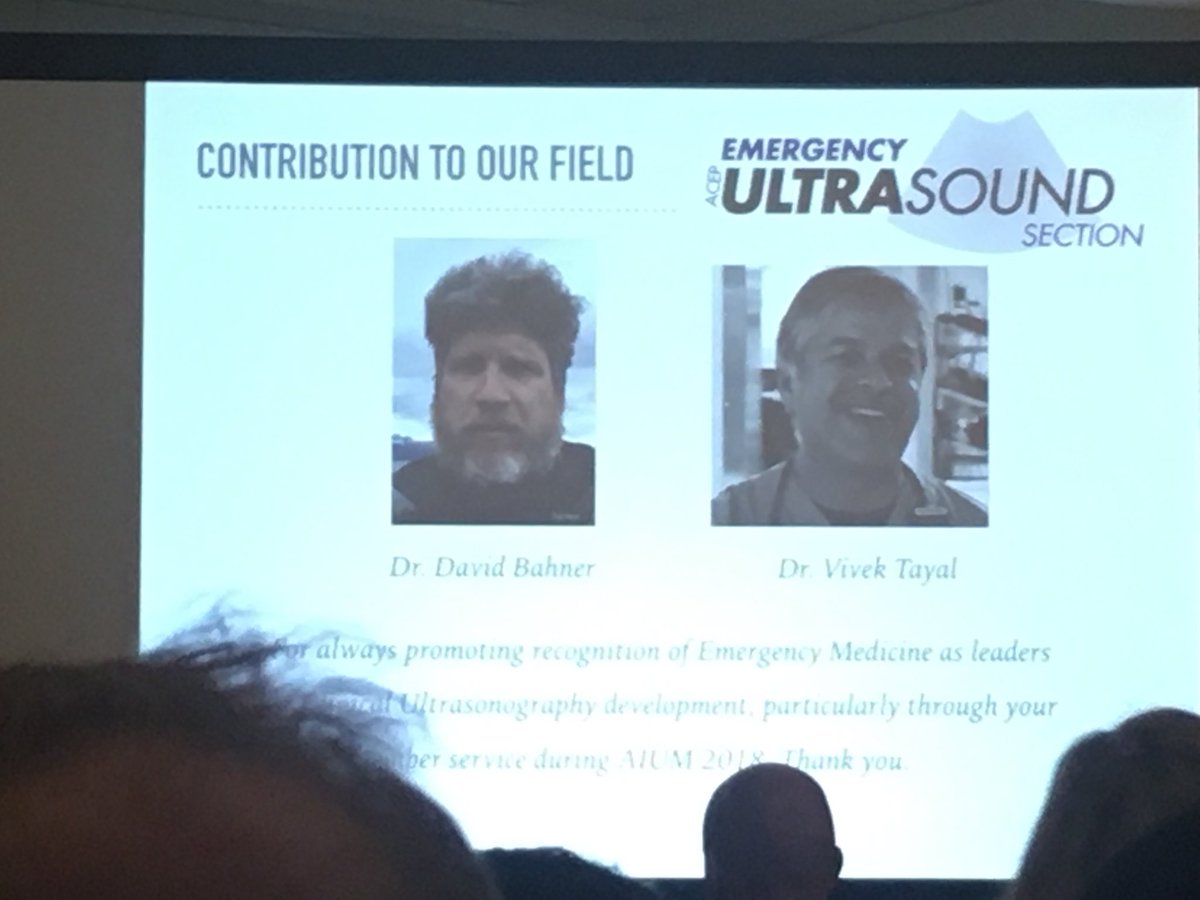 Congrats to <a href="/dpbahner/">david bahner</a> and Vivek Tayal for their work for <a href="/ACEP_EUS/">ACEP Ultrasound</a> #ACEP18