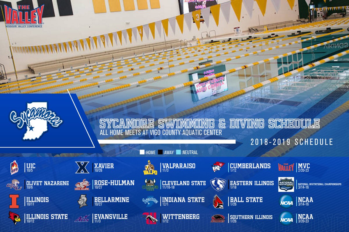 IndStSwimDive's tweet photo. Sycamore Swimming &amp; Diving has announced the 2018-19 schedule! #MarchOn

📰: https://t.co/FPkbLoplUI https://t.co/MKxA6zOl14