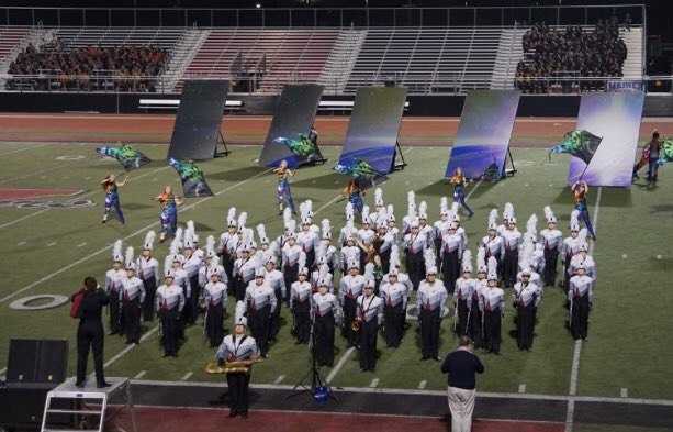 MoorePublicSch's tweet photo. Pride of Westmoore Placed 3rd Overall in Their Class.  Proud of the District Band Programs!  #mpspride https://t.co/6UQawZyd3n