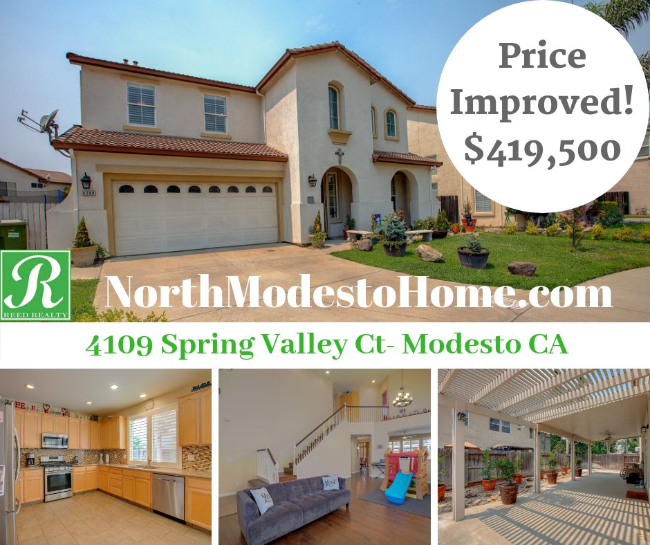 iamjustinreed's tweet photo. Price Improved!
Now Only $419,500!
4109 Spring Valley Ct Modesto, CA 95356
4 Bedrooms - 2.5 Bathrooms - 2104 sqft
For More Info Visit
https://t.co/aCb56tzSAL
#home #forsale #modesto #realestate #realtor #modestorealtor #turlock #hughson #manteca #realtorlife #listingagent https://t.co/Sc0oVwk9IM