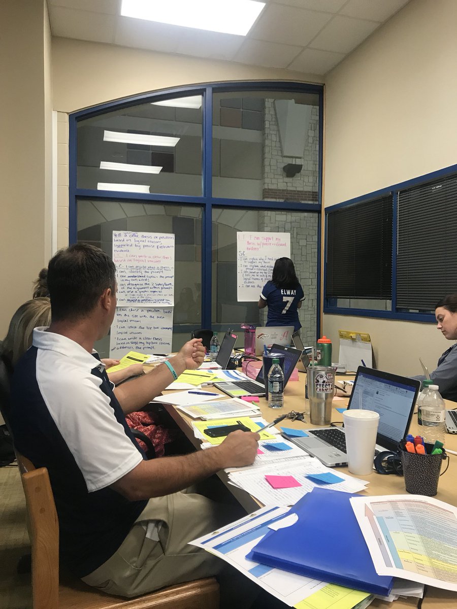 ReadWriteNEISD's tweet photo. Love working with these amazing E2 teachers!! 🤓🧠🎯🌀 #teacherclarity #trusttree #plcparty @coachstone888 @CTJohnsonHigh https://t.co/jt6HSXIDPF