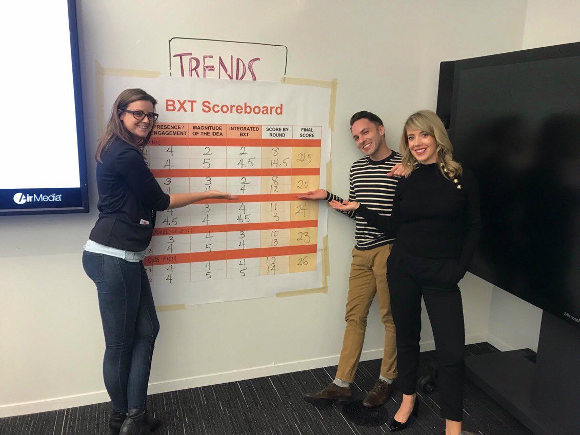 mathewmckenzie's tweet photo. You win some, you lose some. The judges (@philgrosch @cpcrobertson @Allen_G_Baker) spoke... and we lost! But how dreamy is this team?! @amy_brohman @eiamcdonald https://t.co/KH3WzvjT0T