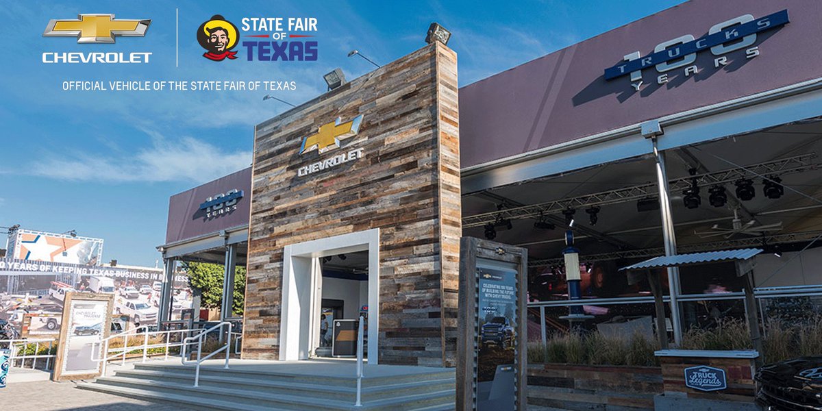 It's the real deal here, folks! For all things #Chevy, check us out during your <a href="/StateFairOfTX/">State Fair of Texas</a> visit. We can't wait to see you! #BigTex