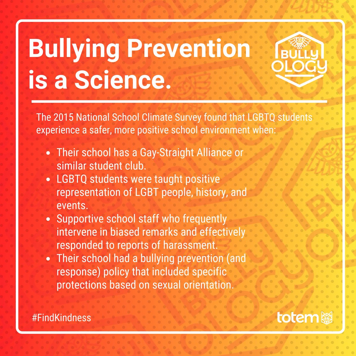 totem_pd's tweet photo. (Tweet 2 of 2...) #FindKindness #Bullyology #LGBTQpals https://t.co/SVfCdoQ3VY