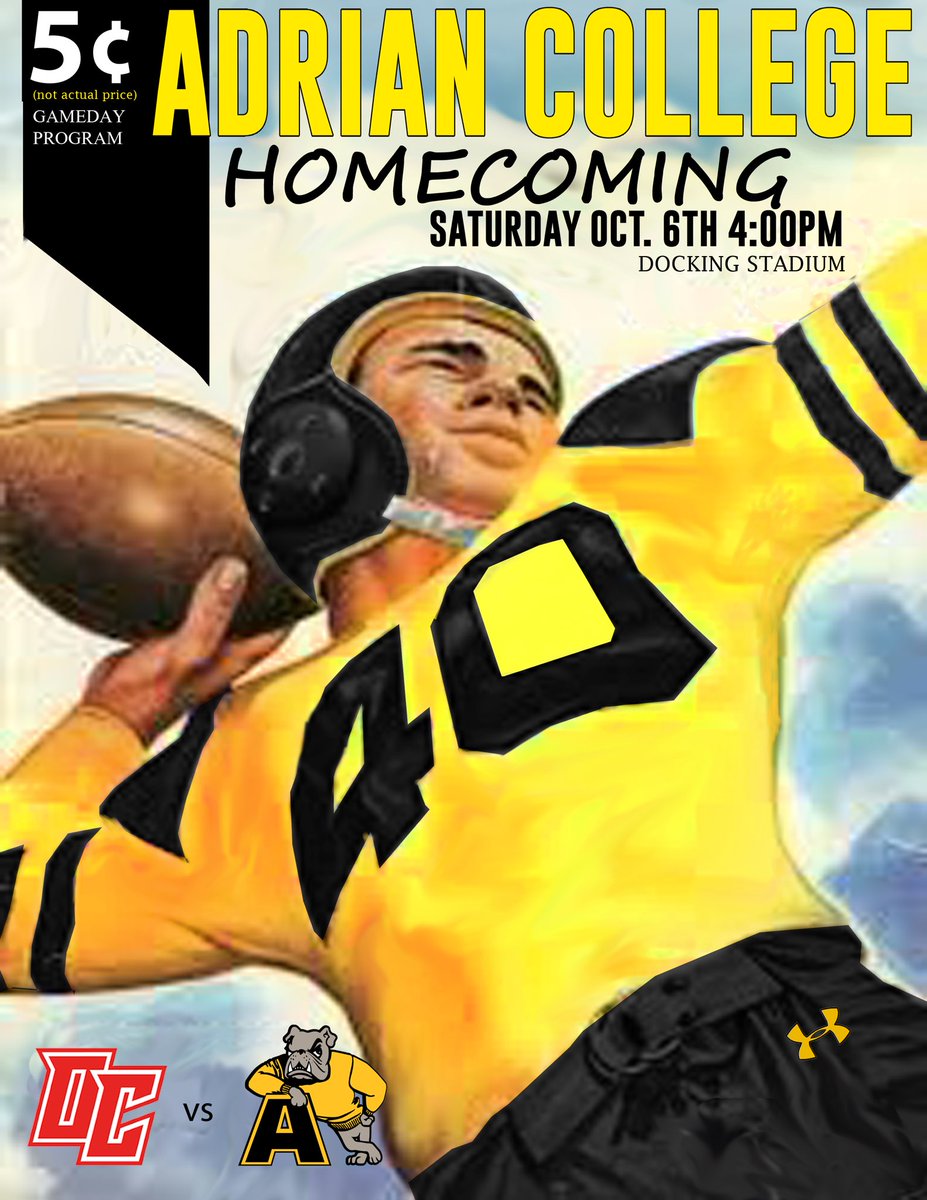 Adrian College Football tweet media