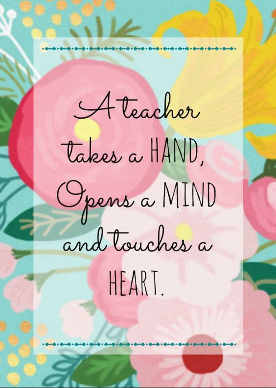 1221Media's tweet photo. "A teacher takes a hand, opens a mind and touches a heart."
(Quote from: https://t.co/Zy5kbz2hAH) https://t.co/Rea2GSba94