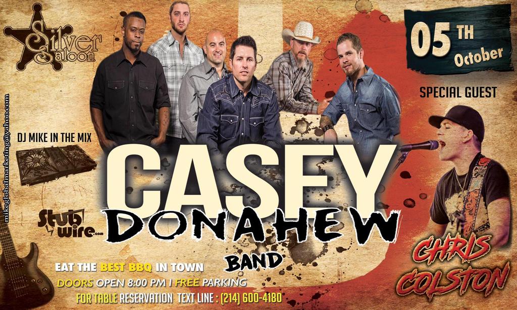 silver_saloon's tweet photo. WIN FREE TICKETS - @caseydband and special guest @Chris_Colston_ are coming to the Silver Saloon in Terrell, TX this Friday, June 29 and we have 10 FREE TICKETS to give away! You MUST retweet this AND follow us!! Winners will be chosen Wednesday! Good luck! https://t.co/XGZDd6dXAK