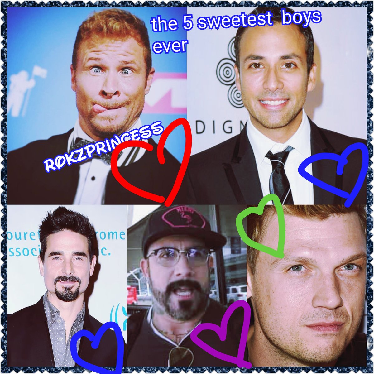 Elsmith81's tweet photo. @backstreetboys @brian_littrell @nickcarter @kevinrichardson @aj_mclean @howied #25yearsofBsb 5 sweetest best guys I know https://t.co/3CMqkyoHgX