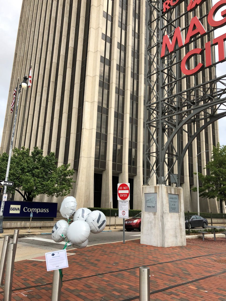 MarksteinCo's tweet photo. Can you recognize this Birmingham landmark? If so, hurry up and find our balloons to secure your four free tickets to the @BBVAShowdown! Good luck, and we'll be waiting to hear from you… #IronCityShowdown https://t.co/MWzNjAJ3Fo