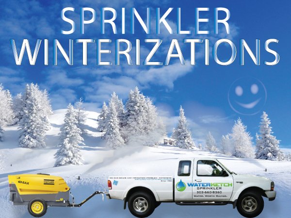 WaterKetch's tweet image. Schedule Your Sprinkler System's Winterization TODAY - It's October 1st! - Destructive Freezing Temperatures Are On The Way SOON