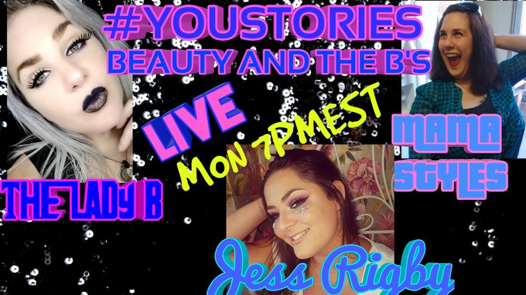 LadyBorgia's tweet photo. 2NITE 7PMEST/GMT -4 #YOUSTORIES BEAUTY AND THE B'S MAKEUP GALORE! #MakeupLover? #MakeupJunkie? #Makeup questions & more! Join my co-host Mama Styles & guest Jess Rigby 2NITE! 4PMPST/7PMEST #LIVE #YOUTUBE #youtubers #MakeupTutorial #MakeoverMonday #makefriends #beauty #sfx https://t.co/hXC1lGZrct