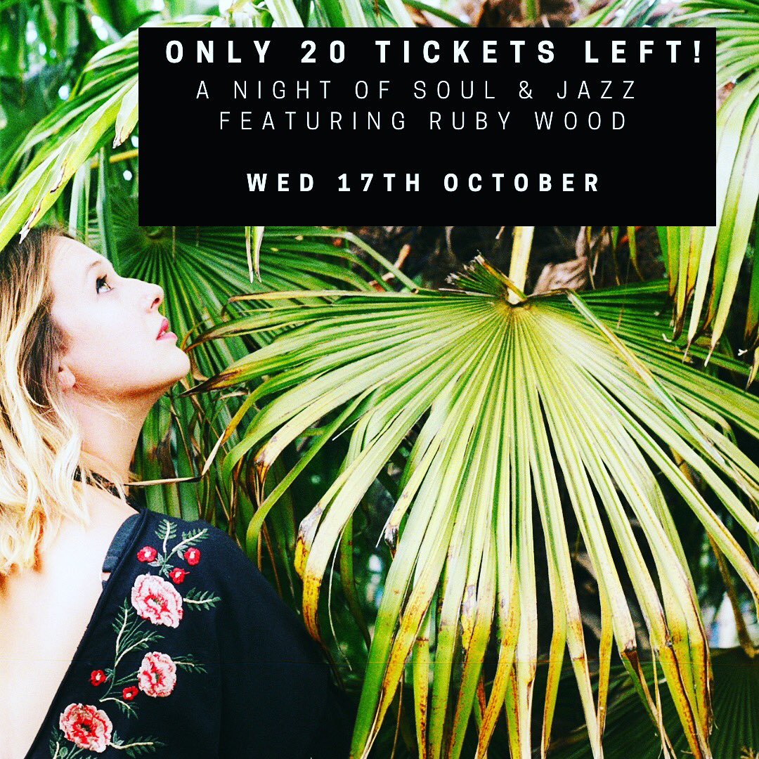 ParksEdgeBandK's tweet photo. Only 20 Tickets left! Two weeks to go..grab them quick! 
This will be a very special night as @rubywoodmusic &amp; @petewatsonmusic grace Park’s Edge with a night of Soul &amp; Jazz! 🎶 🍽🌳

https://t.co/xAAR6JgTns

#designmynight #jazzandsoul #musicatparksedge #livemusic #rubywood https://t.co/76fz0BpMZC