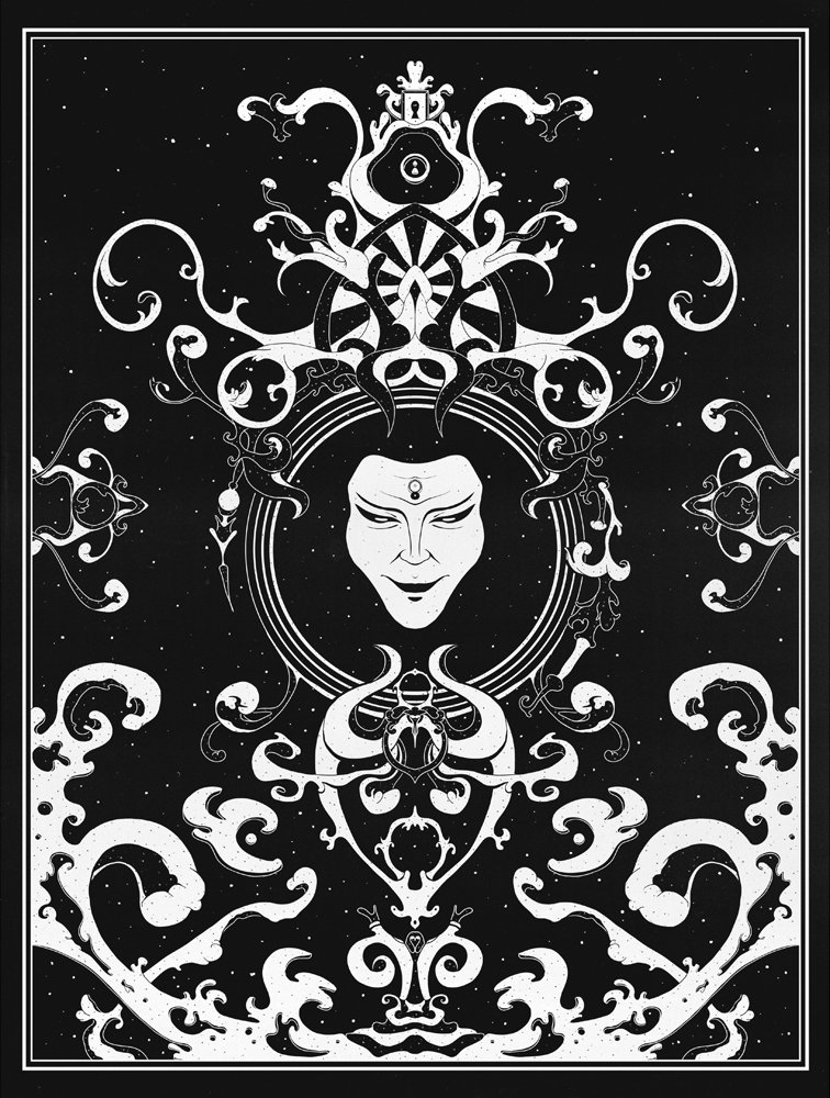 "Mirror" - I decided to participate in this years #inktober but kind of using my own rules (mainly because my lack of time). Basically the only rule is to use black and white and not doing one a day. It's really refreshing to not worry about colours that much! #Inktober2018