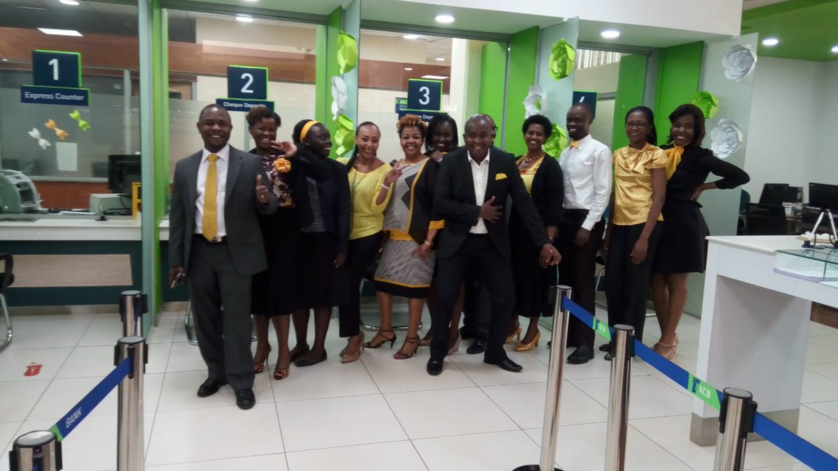AliReru's tweet photo. #KCBLovesYou
#CSWeek2018
#SustainingCXExellence
Team KCB UN GIGIRI geared up for a superb👌, exciting🎉, intriguing 👍customer experience week!!! https://t.co/iqMOiGW2yG