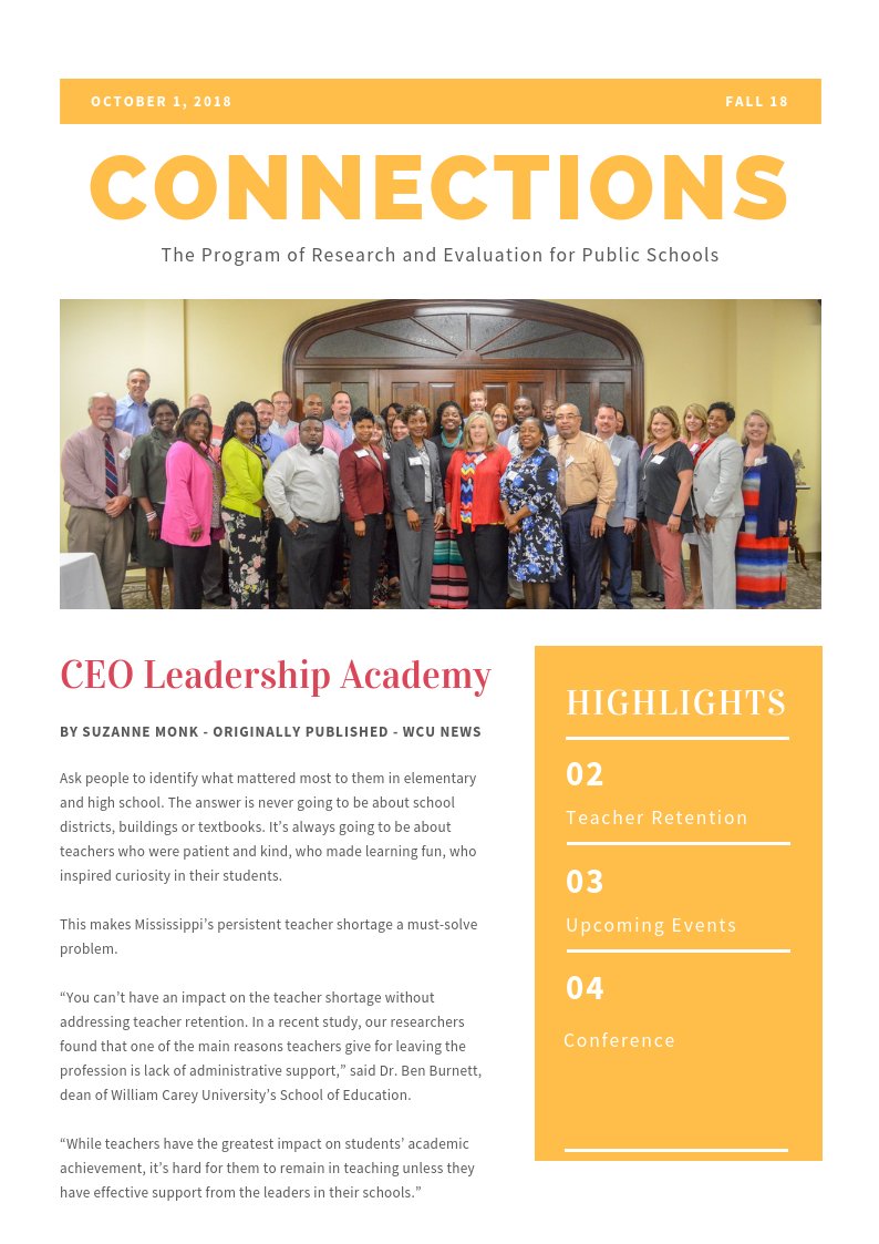 msprepsorg's tweet image. PREPS Connections October Newsletter