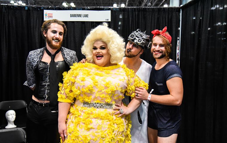 Kurt_Wirth's tweet photo. #DragCon2018 was awesome. @dariennelake was stunning, of course. https://t.co/nML5OaCjLF