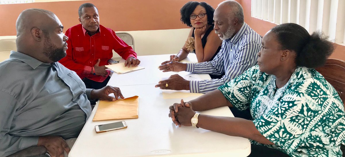 joanngarnier's tweet photo. Meeting with #FHAIPH on their project aiming at amending the National Disability Act for its compliance with the Convention on the Rights of Persons with Disabilities #CRPD #DRFGrantee #Haiti @DisabRightsFund https://t.co/As4tsX2393