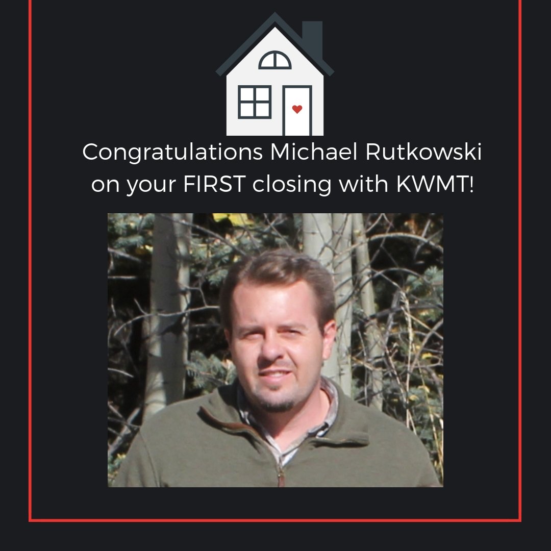 kwbozeman's tweet photo. #CONGRATULATIONS Michael Rutkowski
#kellerwilliams #kellerwilliamsrealty #kellerwilliamsmontana #kwmt #kw #realtor #agent #kwagent #realestateagent #realestate #montana #bozeman #congratulations #closing #firstclosing #keepupallyourhardwork #firstclosingofmanymore #gomichael https://t.co/u3IoEhZWYb