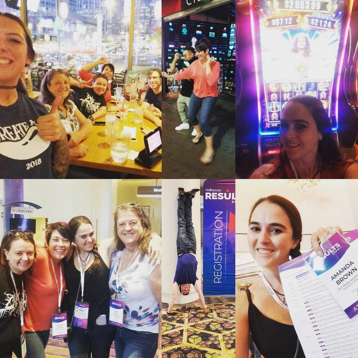 MandyBrownHomes's tweet photo. Having a blast at some amazing training being put on by @realtordotcom
#iloveexit #Exit #exitrealty #lovexit #resultssummit #resultsummit2018 #trainingisthekey #wonderwoman #FindingtheHomeForYou #LasVegas #UtahtoNevada https://t.co/Ru8S3Rbm6k