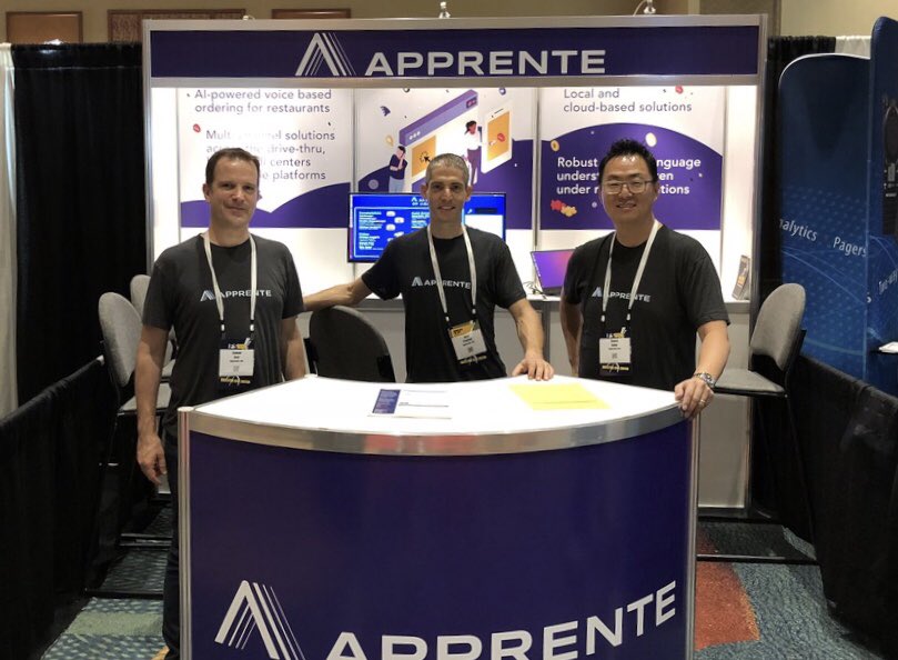 Apprente_AI's tweet image. So glad to be here @FSTECEvent in #Orlando @RosenCentre. Come by booth #715 and get a demo of our voice-based #AI technology. #FSTEC2018 #FSTEC #QSR