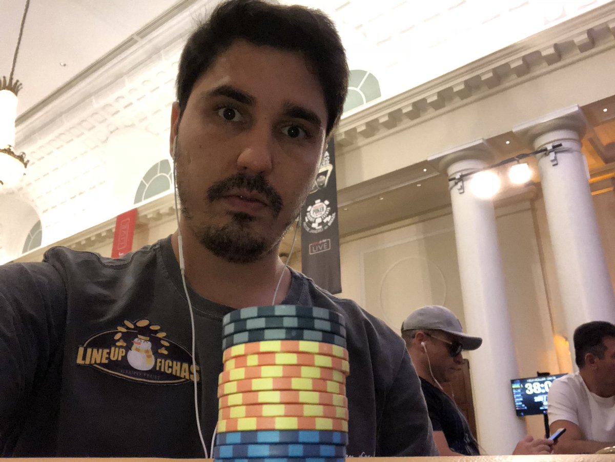G_Chenaud's tweet photo. Vamo lΓ‘ dia de High Roller WSOP.
Hora de brilhar a estrela π€©
Boa sorte pra gente ππ
#WSOP-Rio
#LineUPpoker ππ https://t.co/qqN8hDlcD5