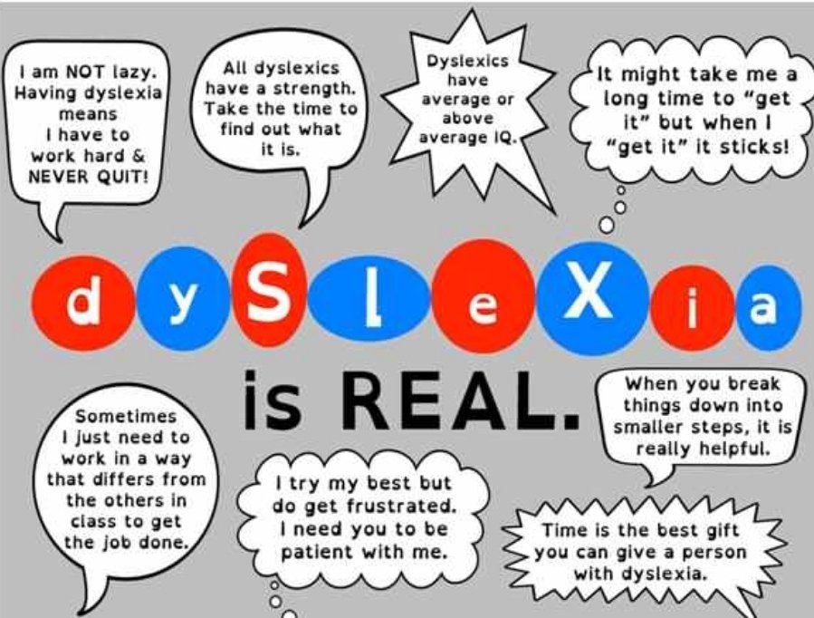 #DyslexiaAwarenessWeek trying reduce the misunderstandings and increase support. I have dyslexia, I have to work hard and I NEVER quit #proud #accountant