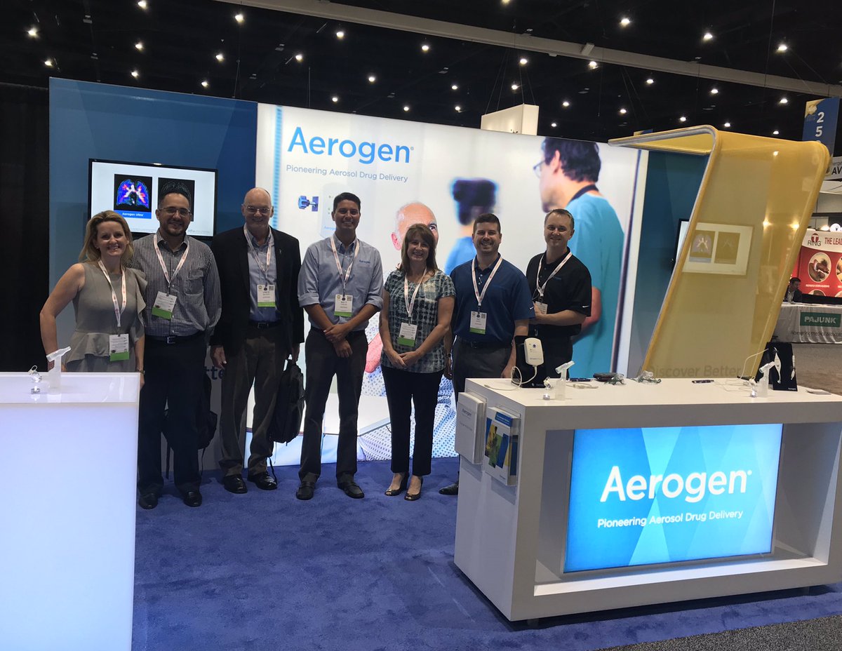EilsSwen's tweet photo. Delighted to be at ACEP. Come see how @Aerogen can help your ED prepare for Flu season #fluvolution #acep18 #booth2319 https://t.co/3QUggT673I