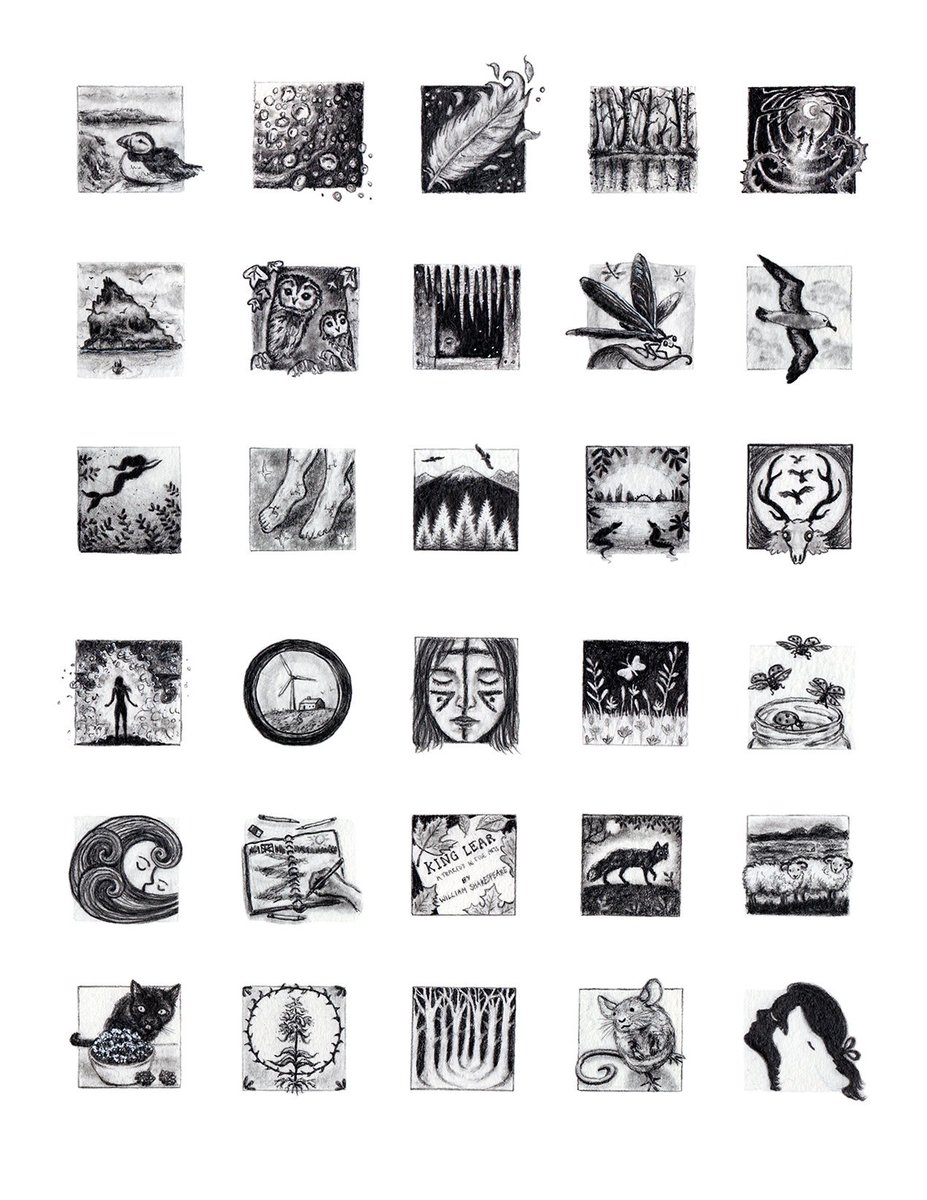 30 days, 30 books, 30 tiny drawings.
📚✏
@illustrationhq #DrawingADay #JohnVernonLord