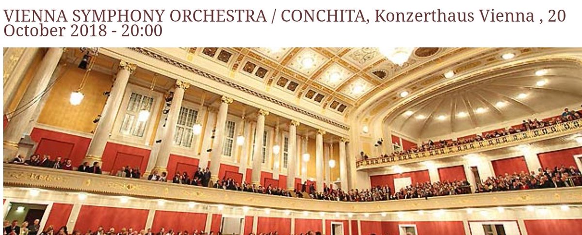 viennaconcerts.com/eventinfo/Konz… 🔸️ #Conchita #ConchitaWurst #FromViennawithLove #soldout #Concert with #WienerSymphoniker #ViennaSymphonyOrchestra #ConchitaFVWL #WienerKonzerthaus