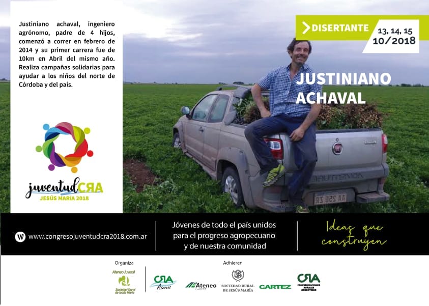 CRAprensa's tweet photo. Se viene el Congreso de las Juventudes Rurales Confederadas !!

Del 13 al 15 de octubre en el predio de la @srjmcba y te mostramos a algunos de los disertantes. 

Inscribite acá: https://t.co/hnFYUevOL9

#CongresoJuventudCRA
#JesusMaria2018
#AteneoSRJM
#AteneoCARTEZ
#AteneoCRA https://t.co/iX9nBqeqcw