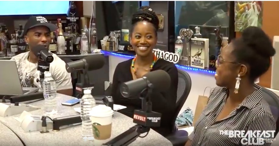 Catching up on <a href="/EAlexTheGreat/">Erika Alexander</a> and <a href="/Lillian_Ruiz/">Lillian Ruiz</a> on <a href="/breakfastclubam/">The Breakfast Club</a> talking <a href="/Join_Civil/">Civil</a>, diversity in media and @colorfarmmedia’s new project, The Blackness! youtube.com/watch?v=ZJQb9I…
