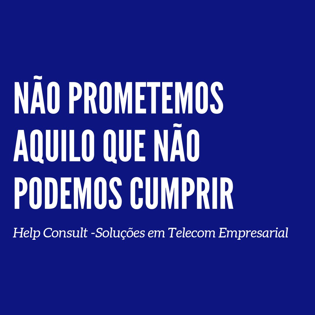 Consultoria em Telecom Empresarial. Ligue (11) 3852-0971 ou acesse helpconsult.com.br