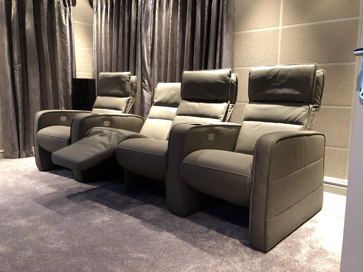 atlantikav's tweet image. All New Cineca Amalfi #Cinema #seating, in #Italian grained leather, 2 Motor 3-way with reciprocating headrests - superb! @ArtcousticUK @Cinecacs @RIBANorth @RIBASouthWest @calderpeel @CEDIA @DolbyTheatre @bespoke_cinemas @cinema @DolbyCinema @JVC_UK @ScreenExcel @ScreenLineSrl