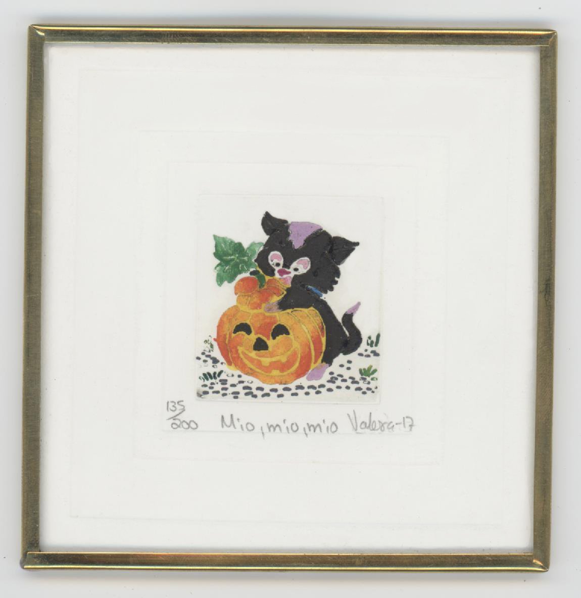 artandframes1's tweet photo. Happy October! Here are some of our Halloween themed Domingo Block miniatures all hand painted with a tooth pick.

The extraordinary detail is achieved after each piece is produced in limited-edition embossments—a joy to the senses. https://t.co/FRtInc6fo5