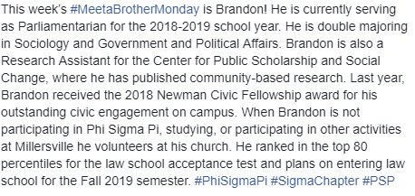 pspsigma's tweet photo. Meet a Brother Monday! https://t.co/MyIz6arz8v
